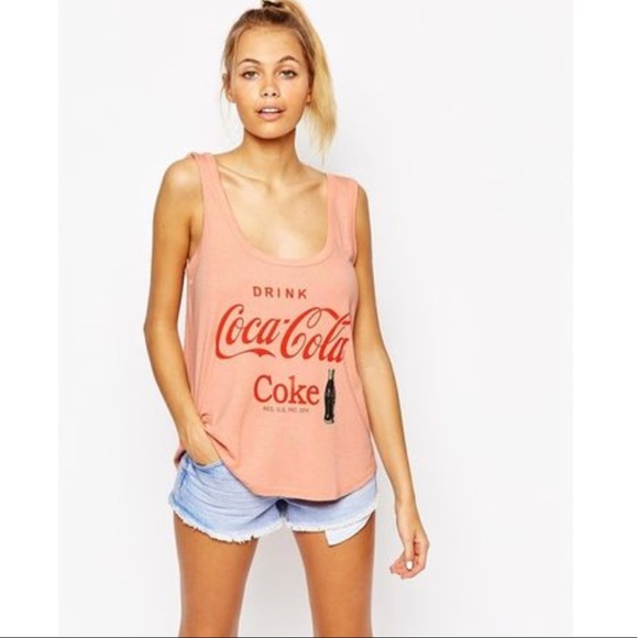 Wildfox Tops - ⭐️Wildfox Vintage Coca-Cola Tank